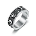 thumbnail image 1 of RSAMD Vintage Mens Silver Stainless Steel Gothic Viking Skull Biker Rings Jewelry 7-15-14-#36, 1 of 9