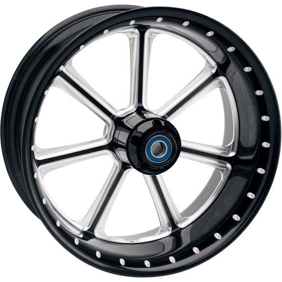 RSD Diesel Contrast Cut One Piece Aluminum Wheels 21x3.5 Front 12047106DIEJBM
