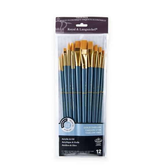 RSET-9313 | 12pc LONG HANDLE GOLD TAKLON