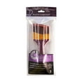 thumbnail image 1 of RSET-9358 | 3pc Burgundy Taklon Large Area Angular Brush Set, 1 of 6