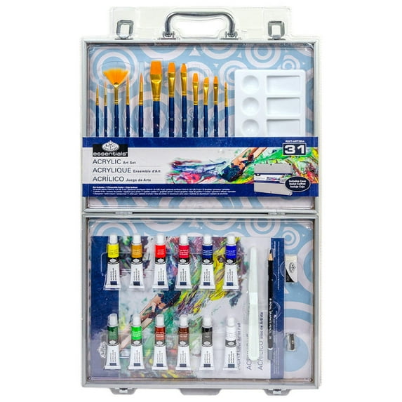 Royal & Langnickel Essentials™ 31pc Acrylic Art Set