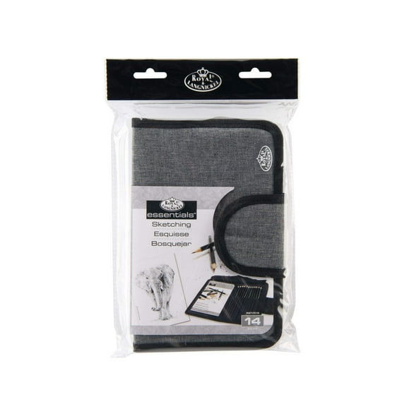Royal & Langnickel Essentials 14pc Travel Sketch Folio Art Set