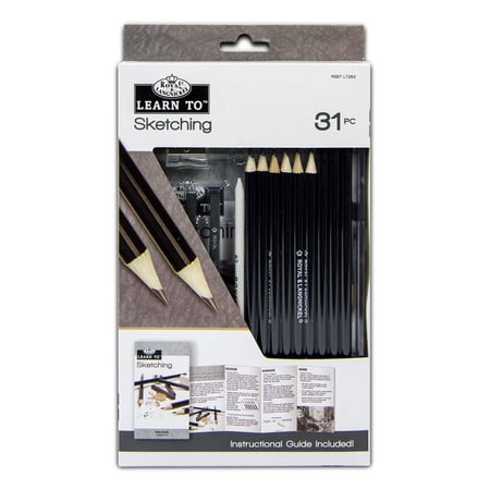 Royal & Langnickel Learn To™ 31pc Sketching Art Set