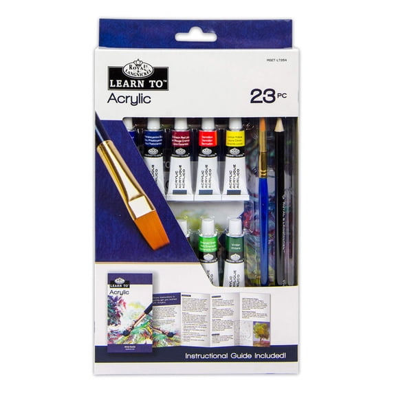 Royal & Langnickel Learn To™ 23pc Acrylic Art Set
