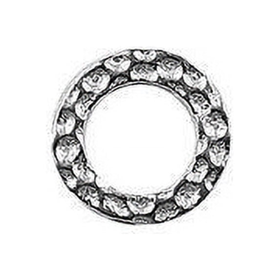 RSF-114-9MM Silver Overlay Ring Findings