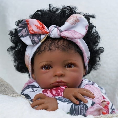 RSG 20 Inch Lifelike Reborn Baby Dolls Baby Dolls Handmade Real Life Dolls with Clothes Accessories for Kids Age 3+
