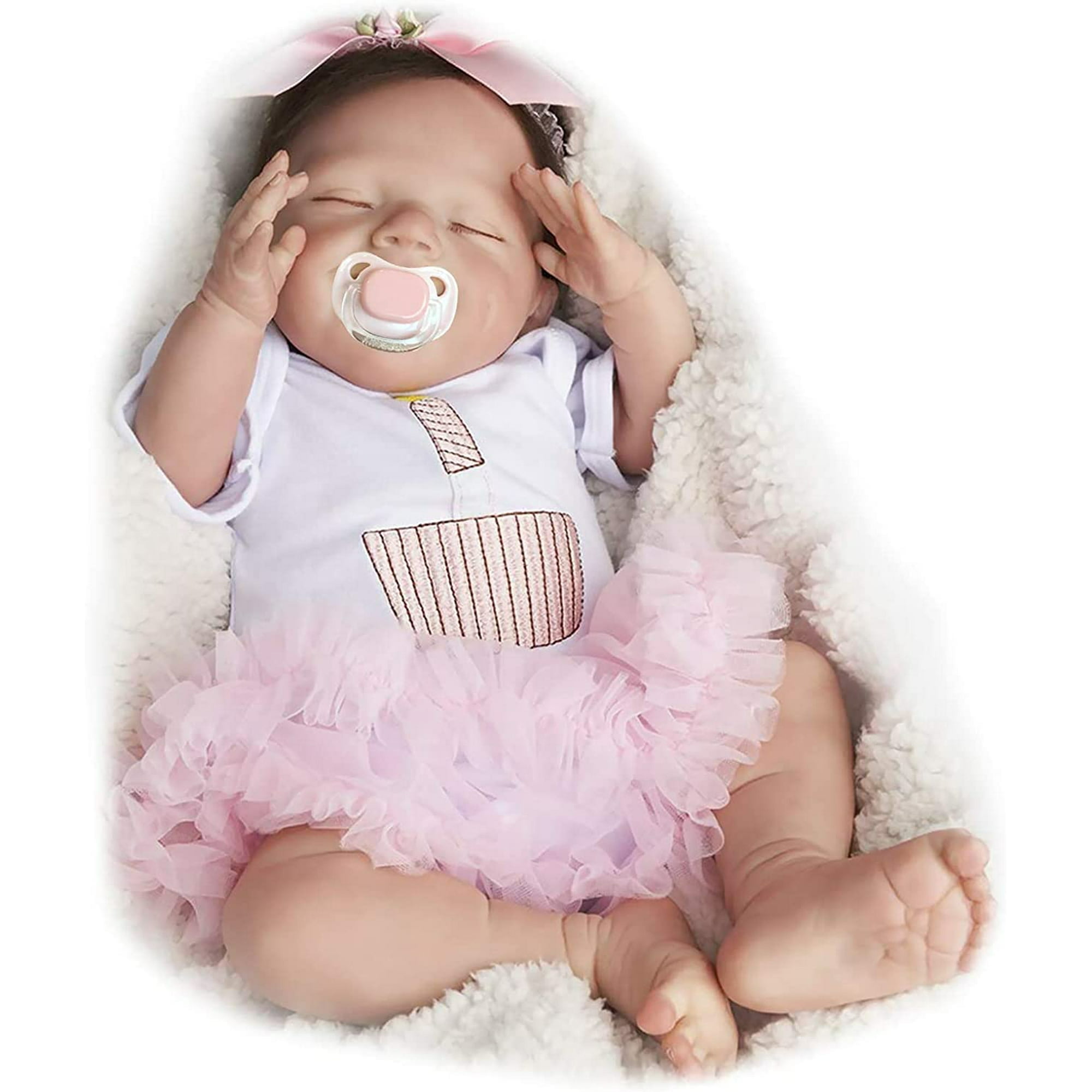 RSG Lifelike Reborn Baby Dolls 20Inch Bathable RealisticNewborn Baby