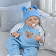 thumbnail image 1 of RSG Reborn Baby Dolls Full Cloth Body Real Life Baby Lifelike Reborn Babies with Accessories & Gift Box for Kids Age 3+, 1 of 6