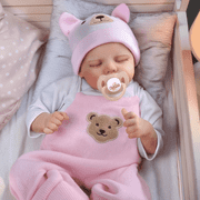 RSG Reborn Baby Dolls Soft Body Real Life Baby Girl Lifelike Reborn Babies with Accessories & Gift Box for Kids Age 3+
