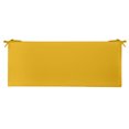 thumbnail image 1 of RSH Décor Indoor Outdoor 3” Foam Cushion with Ties (60” x 18” x 3”), Solid Yellow, 1 of 7