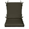 thumbnail image 1 of RSH Décor Indoor Outdoor Foam Mid Back Chair Cushion, Grey, 1 of 5