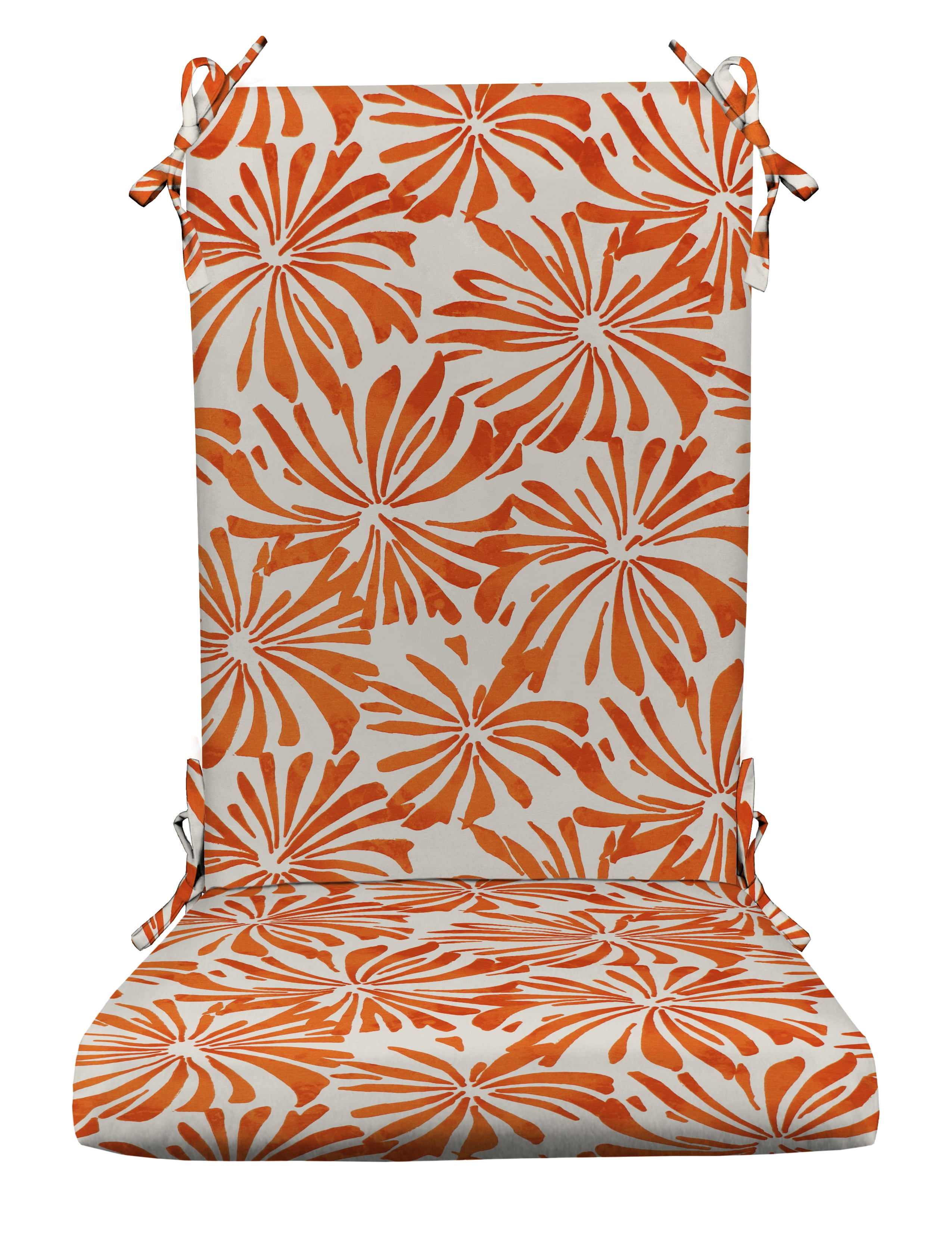 RSH Décor Indoor Outdoor Foam Rocker Rocking Chair Pad Cushions, Fits