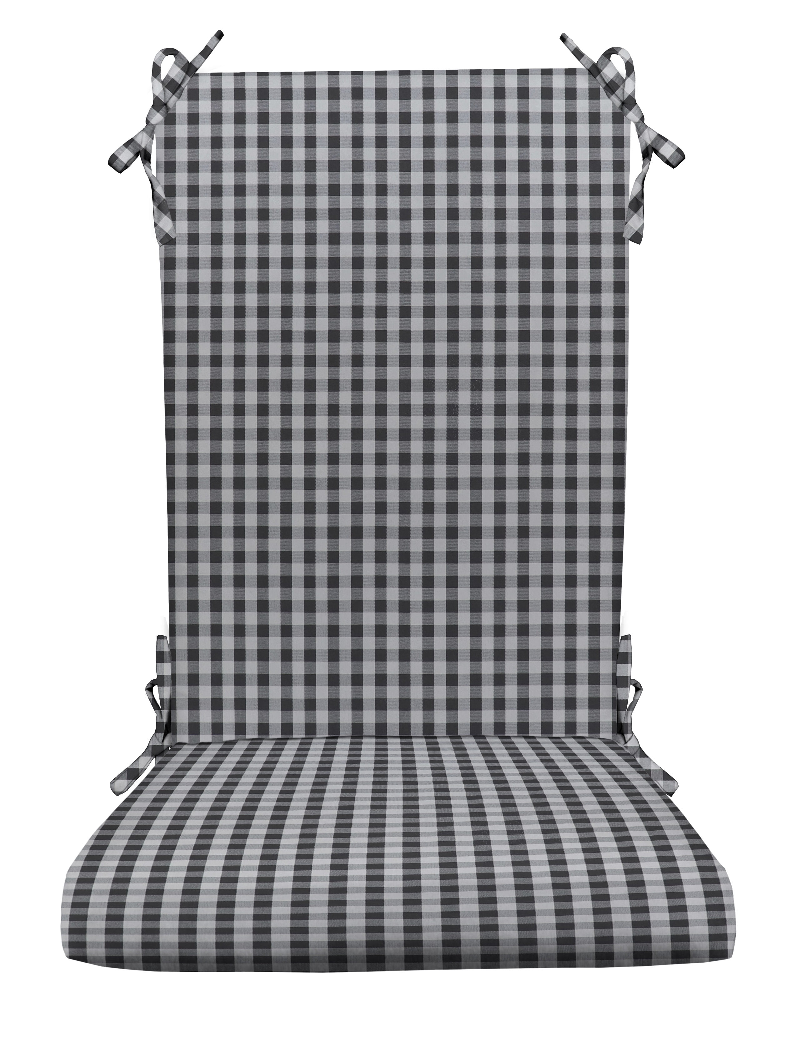 RSH Décor Indoor Outdoor Foam Rocker Rocking Chair Pad Cushions