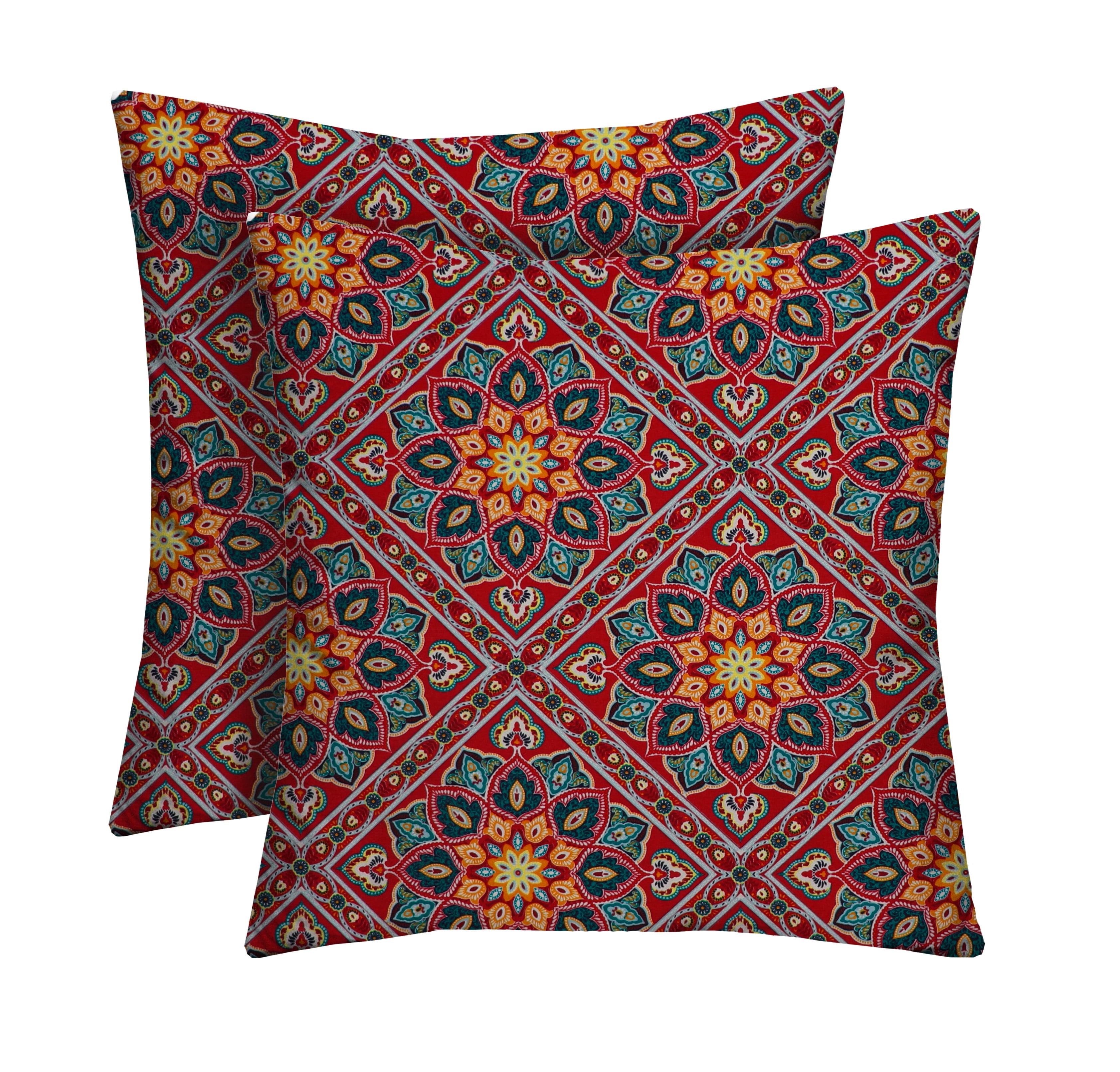 RSH Décor Indoor Outdoor Set of 2 Pillows 17" x 17", Medlo Sonoma