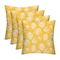 thumbnail image 1 of RSH Décor Indoor Outdoor Set of 4 Pillows 17" x 17", Shade Spice Yellow, 1 of 6