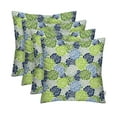 thumbnail image 1 of RSH Décor Indoor Outdoor Set of 4 Pillows, 20" x 20", Livi Courtyard Floral, 1 of 6