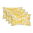 thumbnail image 1 of RSH Décor Indoor Outdoor Set of 4 Pillows 26" x 16", Aria Spice Yellow, 1 of 6