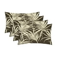thumbnail image 1 of RSH Decor Traditional 26" x 16" Gray Tropical Lumbar Pillows, 4 Count, 1 of 6