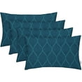 thumbnail image 1 of RSH Décor Indoor Outdoor Set of 4 Pillows, 26" x 16", Fenbrook Blue Cove, 1 of 6