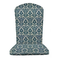RSH Décor Indoor Outdoor Single Foam Adirondack Chair Seat Cushion, Ashmore Marine Blue