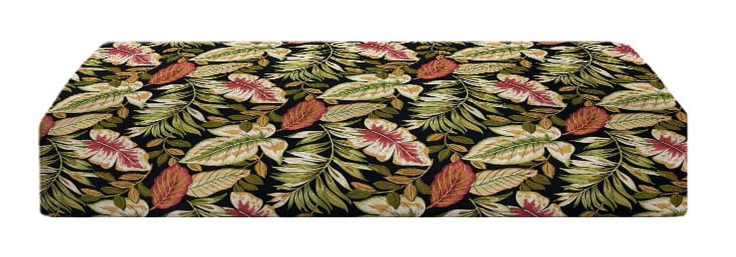 RSH Décor Indoor Outdoor Single Foam Ottoman Cushion, 24" x 24" x 4