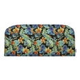 thumbnail image 1 of RSH Décor Indoor Outdoor Single Foam Wicker Loveseat Cushion, Standard, Beachcrest Caviar Floral, 1 of 6