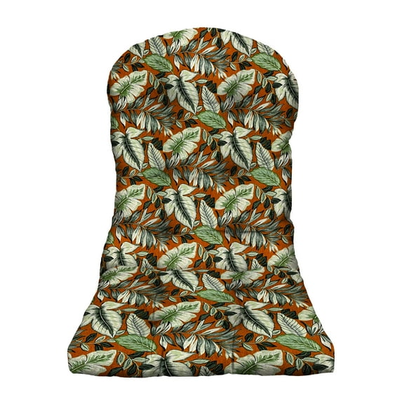 RSH Décor Outdoor Patio Single Tufted Adirondack Chair Seat Cushion, Goldcoast Twilight