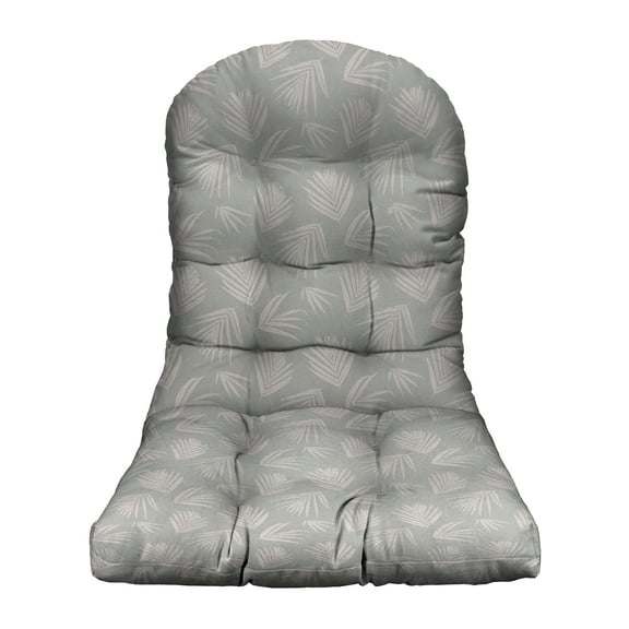 RSH Décor Outdoor Patio Single Tufted Adirondack Chair Seat Cushion, Shade Belmont Blue