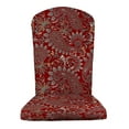 thumbnail image 1 of RSH Décor Outdoor Single Foam Adirondack Chair Seat Cushion, Eastman Berry Red Paisley, 1 of 6
