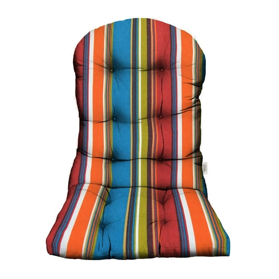 RSH DECOR: Tufted Adirondack Cushion | All-Weather Fabric | Westport Teal