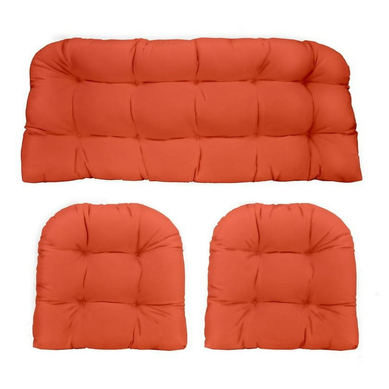 Walmart 3 piece wicker cushion set shop