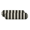 thumbnail image 1 of RSH Decor Resort Spa Home Decor Collection 20" x 6" Modern Stripe Neck-roll Throw Pillows, 2 Count, 1 of 5