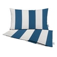 thumbnail image 1 of RSH Decor: Sunbrella Pillow Covers Set of 2 | 12" by 20" Lumbar Covers | Weather-Resistant Sunbrella Fabric | Cabana Regatta, 1 of 6