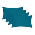 thumbnail image 1 of RSH Decor Traditional Indoor Outdoor 20" x 12" Lumbar Pillows, Blue Solid Print, Sunbrella Fabric, 4 Count, 1 of 8