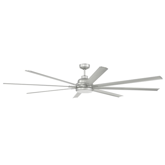 Craftmade Lighting - Rush - 8 Blade Ceiling Fan with Light Kit-15.04 Inches Tall