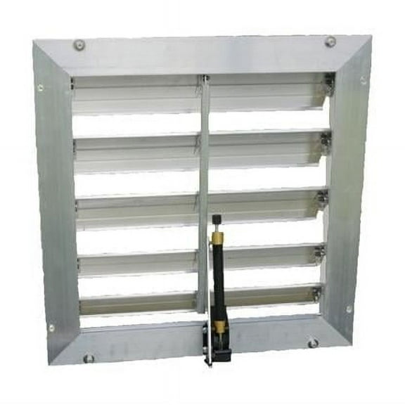 RSI  18inch  Louver Wall Mounted Window with solar powered opener