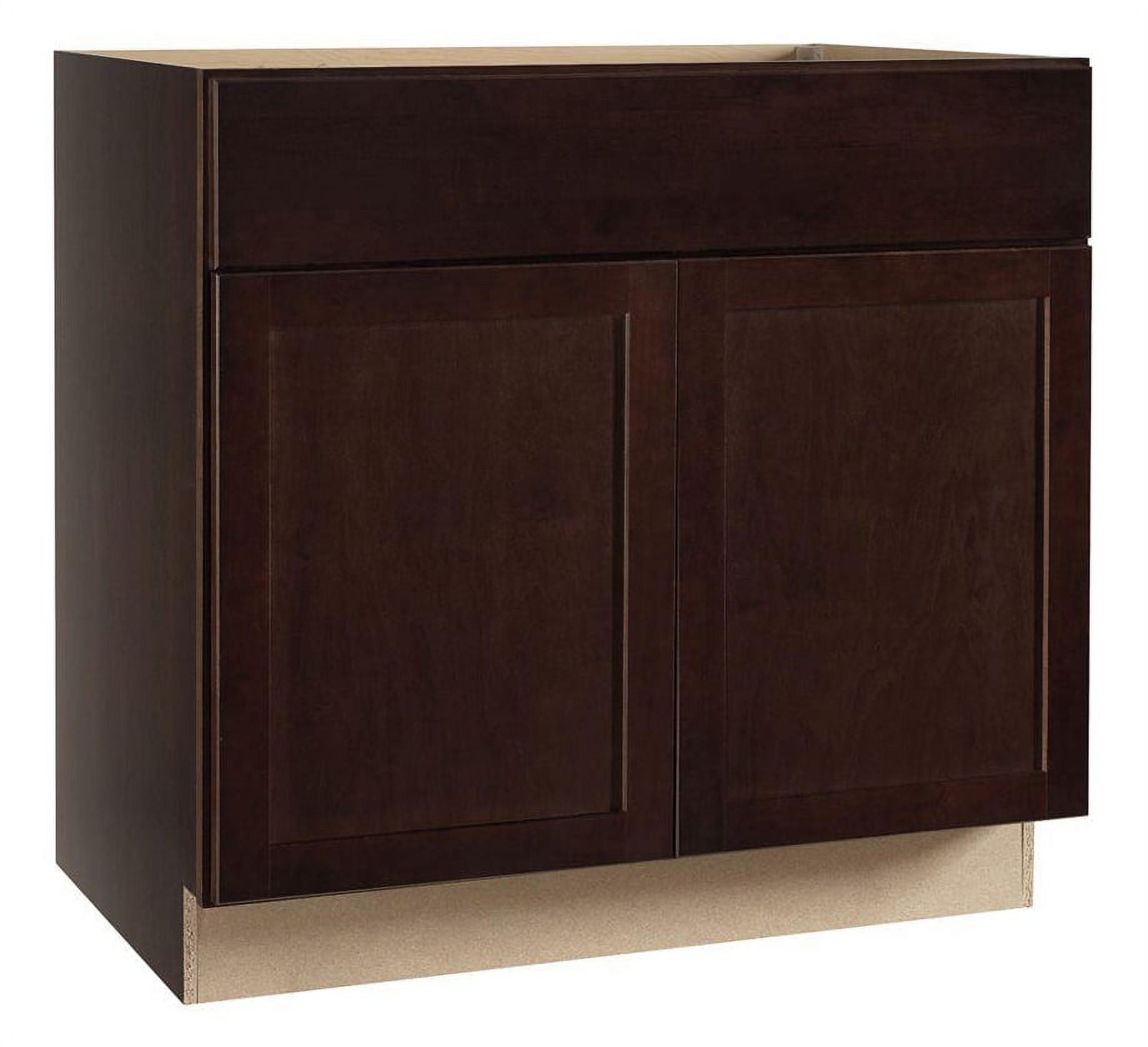 RSI HOME PRODUCTS SHAKER BASE CABINET, JAVA, 36 IN. - Walmart.com