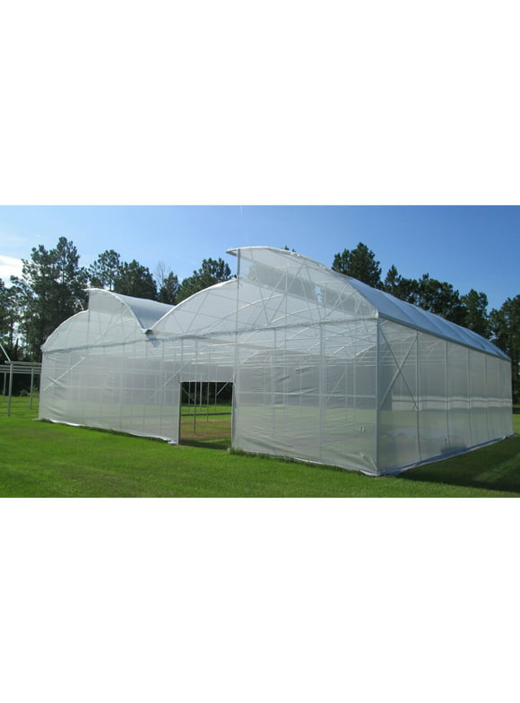 RSI  White Tropical Weather Shade Clothes with Grommets - 50 PercentageShade Protection- 6 x 10 ft.