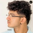 thumbnail image 1 of RSINC Rimless frame/eyeglass/Spectacle, Optical, Prescription, For Men And Women, Modern, Unisex, Business, Collage, Fashion, School, Ladies, Sports Tag Black Black 5069-51-18-140 TAG A17, 1 of 2
