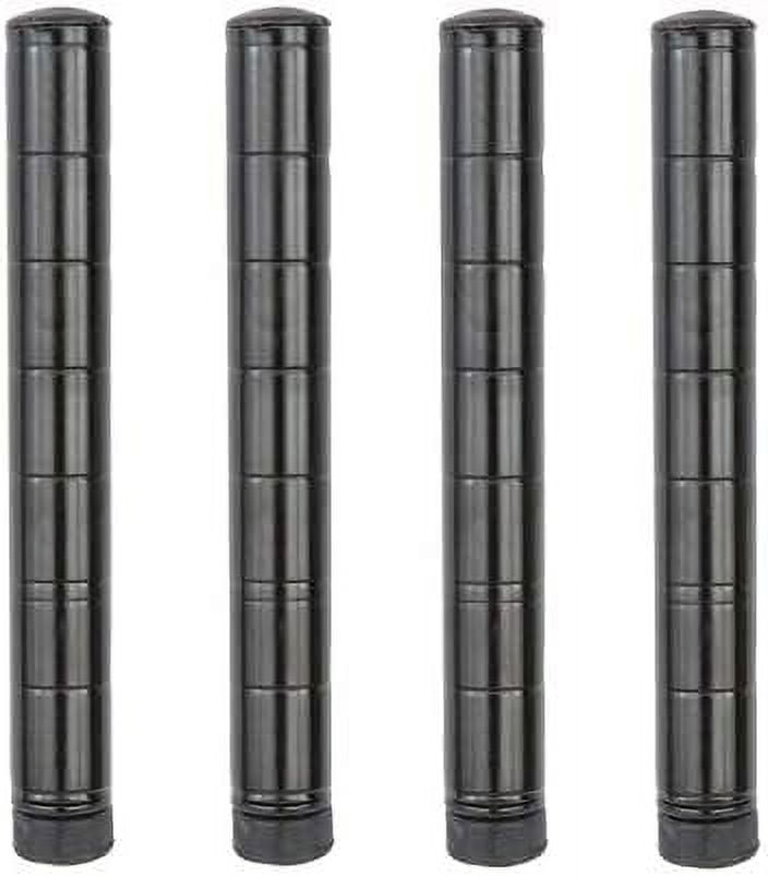 RSJH 74''H Black Epoxy Wire Shelving Posts | Pack of 4 Posts | NSF ...