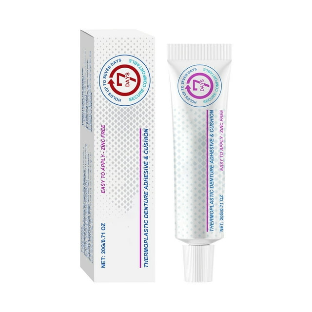 RSKK Denture Fixation Adhesive Thermoplastic Denture Adhesive Secure Your Dentures with