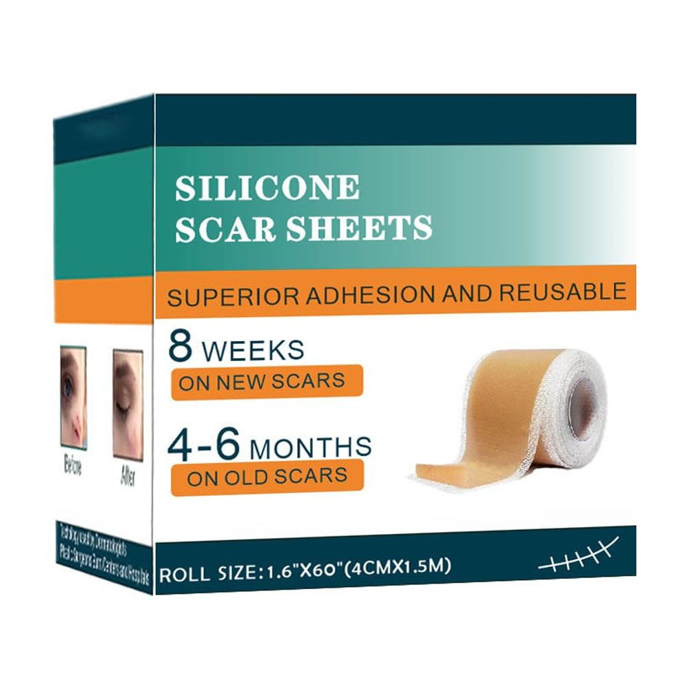 Rskk Medical Grade Silicone Scar Sheets, Silicone Scar Tape 