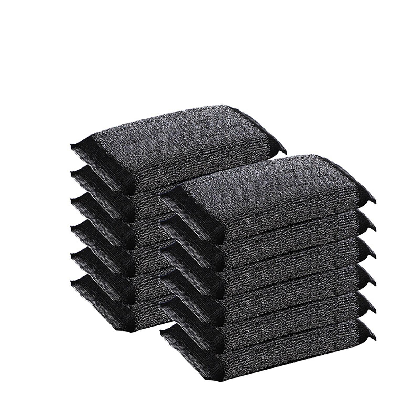 RSKK Multi-Purpose Sponge Brush Pot Cleaner 6/12Pcs Stainless Scrubbing ...