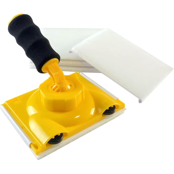 RSL43 Professional Paint Edge Trimmer with 4 Replaceable Pads | Paint Edger | Refillable Paint Pad Applicator | Corner Wall & Ceiling Interior Painting Edging Tool