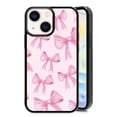 thumbnail image 1 of RSMTCI for iPhone 14/13 Case 6.1IN,Pink Bow Phone Case, Black, 1 of 6
