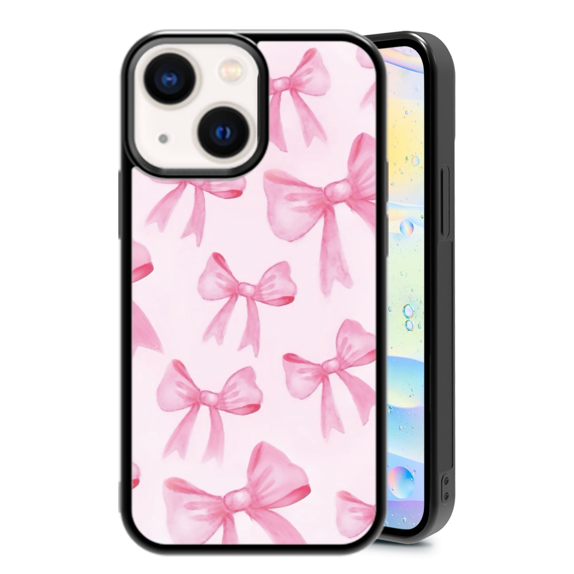 RSMTCI for iPhone 15 Case 6.1IN,Pink Bow Phone Case, Black - Walmart.com RSMTCI for iPhone 15 Case 6.1IN,Pink Bow Phone Case, Black - Walmart.com