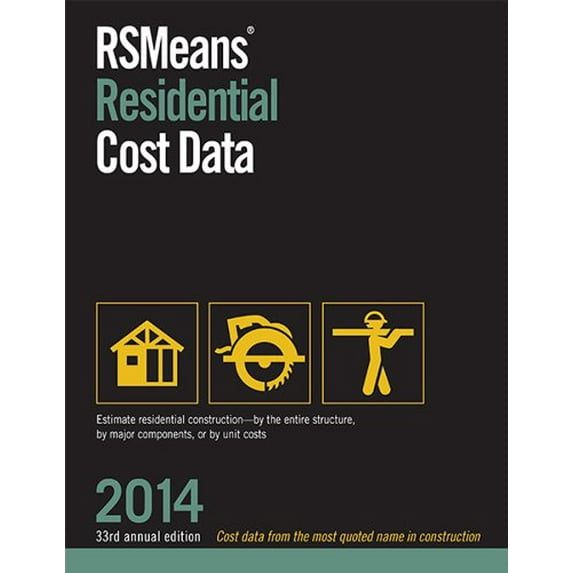 Pre-Owned 2014 Residential Cost Data - 33rd Ed (Paperback) 9781940238166