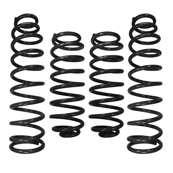 RSO Suspension Coil Springs 4 inch Lift | Front and Rear Set for 2018-2025 Wrangler JL/JLU
