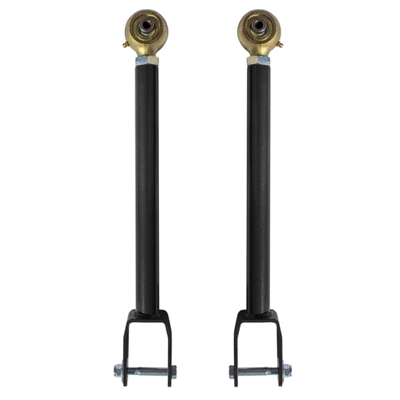 RSO Suspension Control Arms Front Upper 0-6 inch Lift Adjustable Heavy Duty 2pc Kit Compatible with 2007-2018 Wrangler JK/JKU