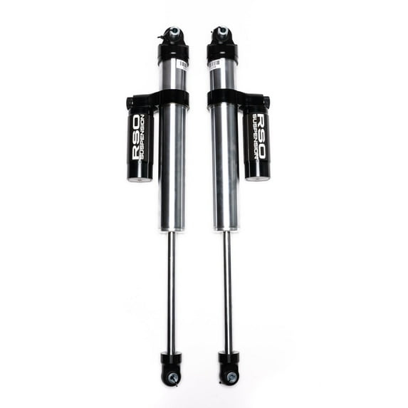 RSO Suspension Rear 2.5 Shocks Adjustable Compression Piggyback Reservoir 1-3 inch Lift Kits for 2018-2025 Jeep Wrangler JL/JLU